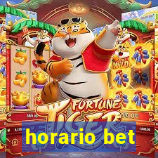 horario bet